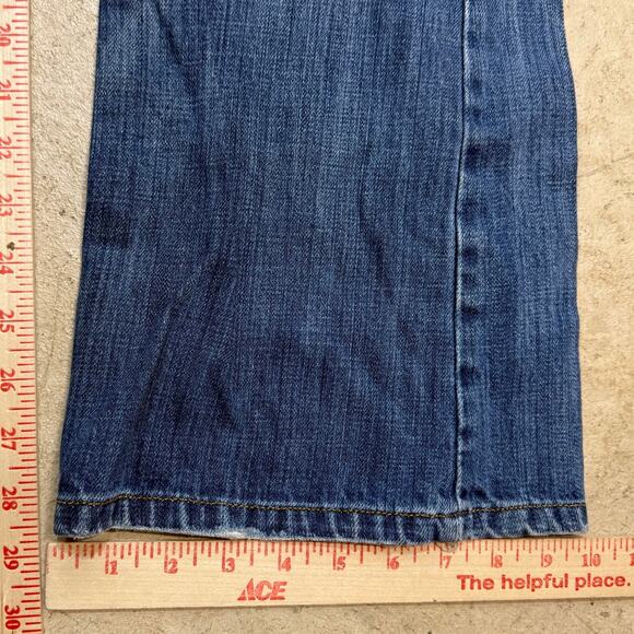 H&M &Denim 36X30 Fit LAD Straight Leg Jeans Distressed Midrise Grunge Streetwear - Picture 10 of 11